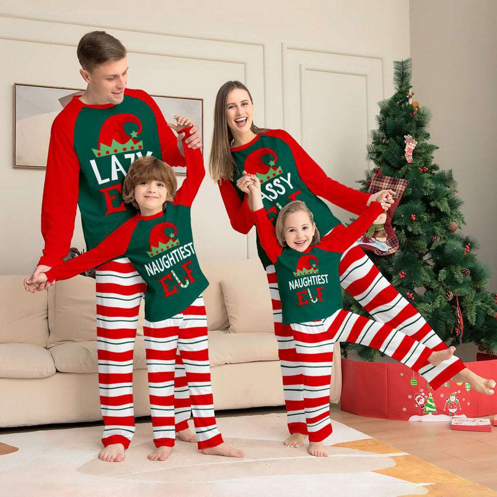 Lazy Elf  Family Grinch Matching Pajamas