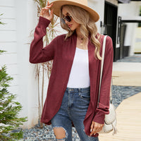 Women's Casual Solid Color Cardigan Sweater