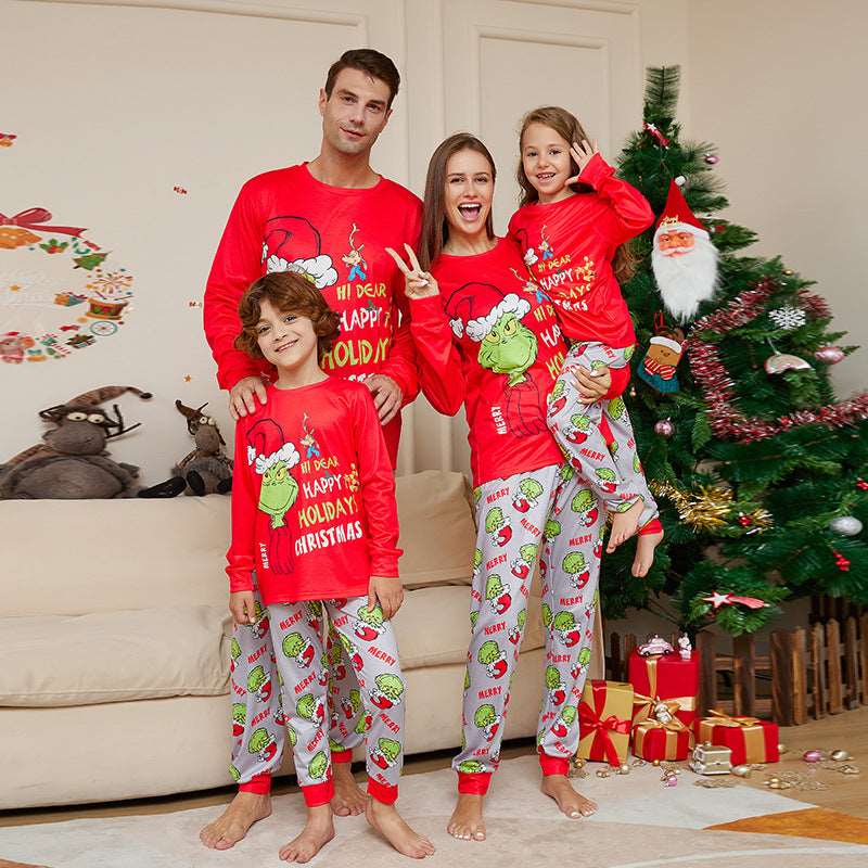 Ruby Holiday Grinch Family Matching Pajamas