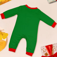 Elf Striped Christmas Family Matching Outfit Set