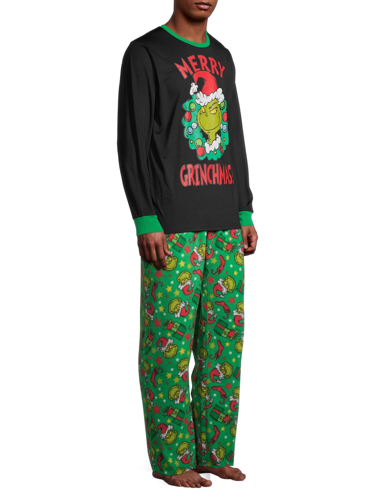 Oversized Christmas Grinch Pajamas