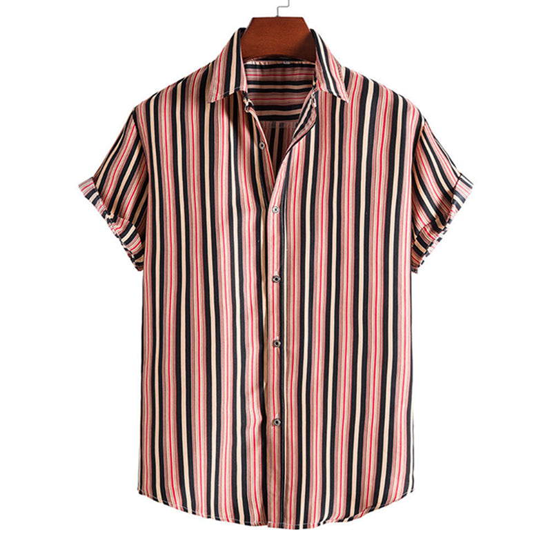 Men's Vintage Striped Shirt