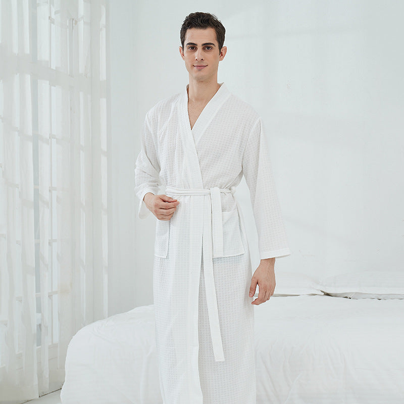 Couple's Bath Robe Sleepwear