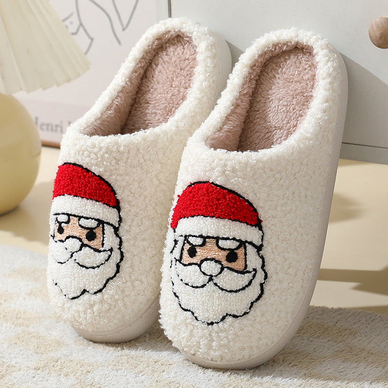 Christmas Plush Cozy Indoor Slippers