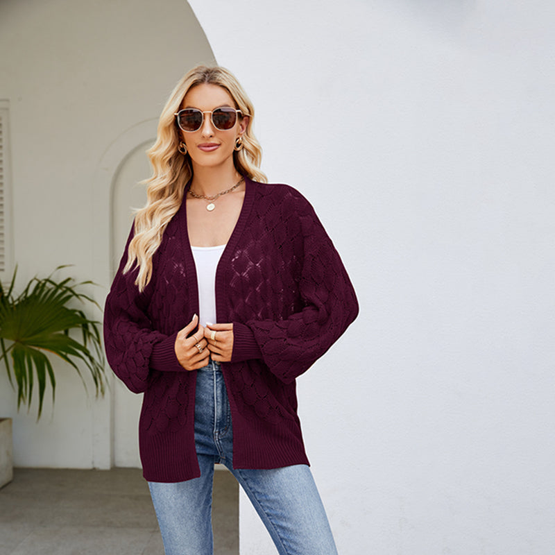 Women's Cardigan Knitted Sweater