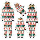 Snowflake Christmas Deer Family Matching Jumpsuit