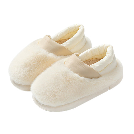 Womens & Mens Fluffy Warm Slippers