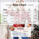 Size Guide - Christmas Sweaters - Red santa